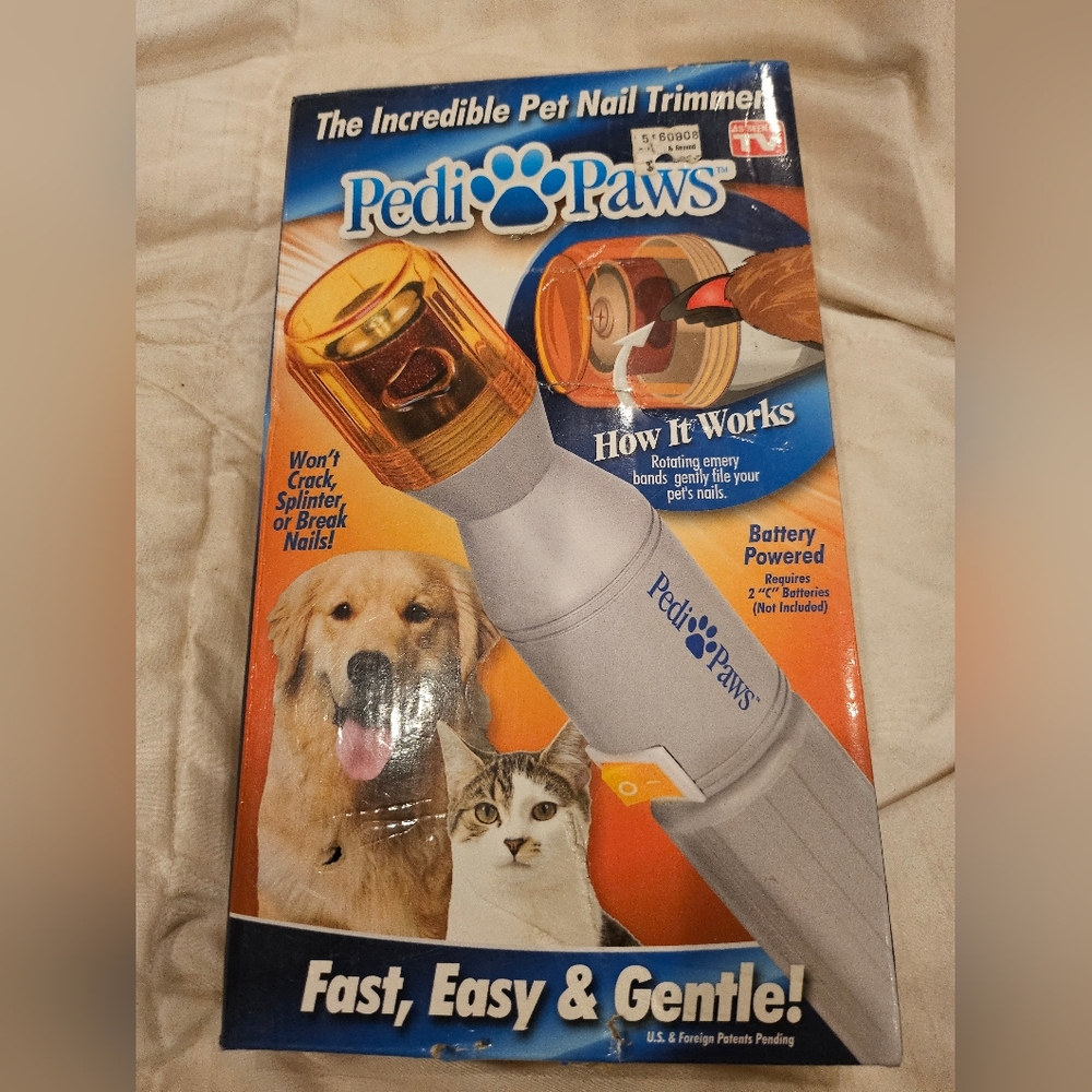 Pet Nail Trimmer - Gold and Gray